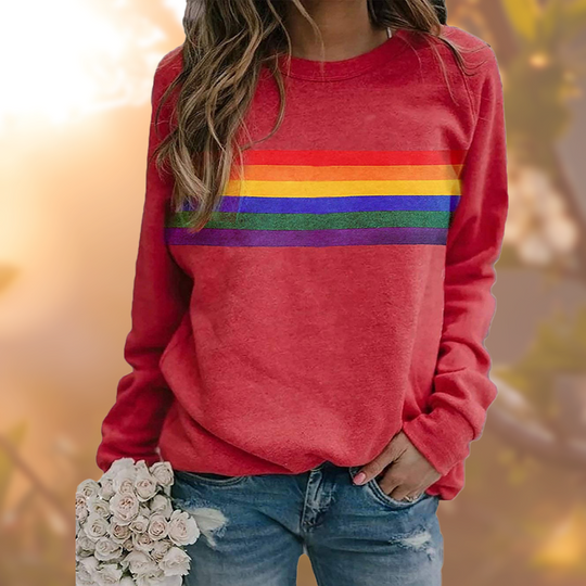 Mila - Sweater Strepen Dames