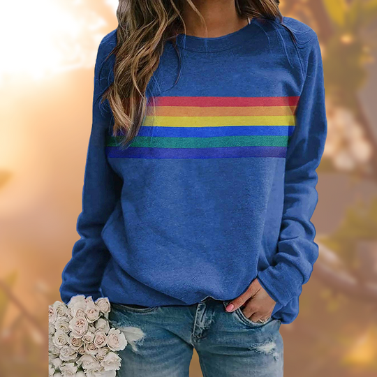 Mila - Sweater Strepen Dames