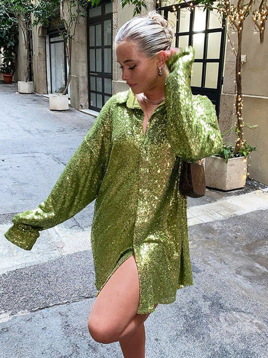 Lisa - Luxe Glitter Blouse