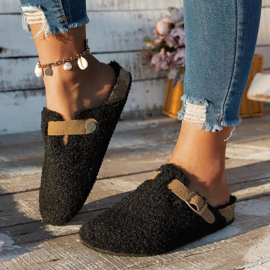Lisa - Sloffen Wollen Comfort Dames