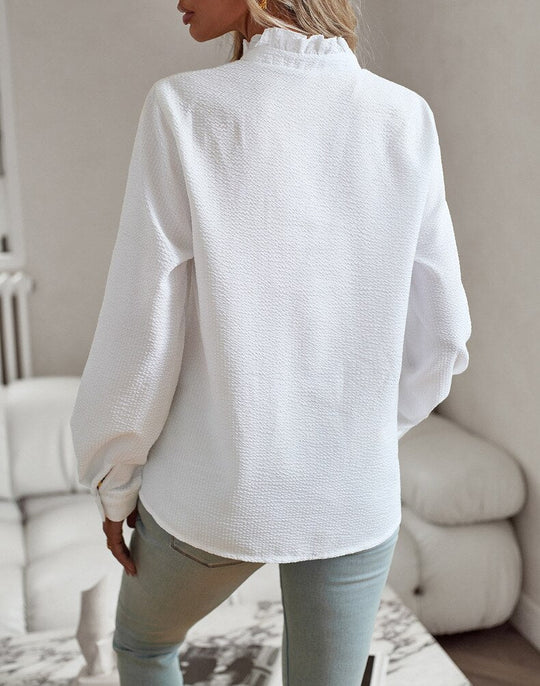 Camille - Elegante Blouse Met Luchtige Stof