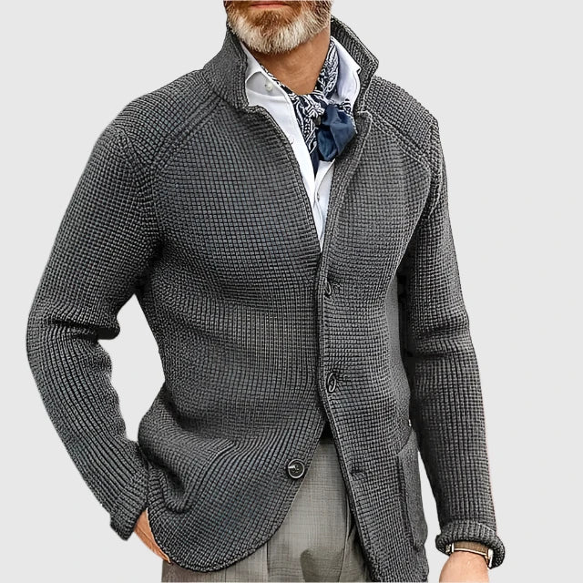 James - Cardigan Gebreid Tijdloos Heren