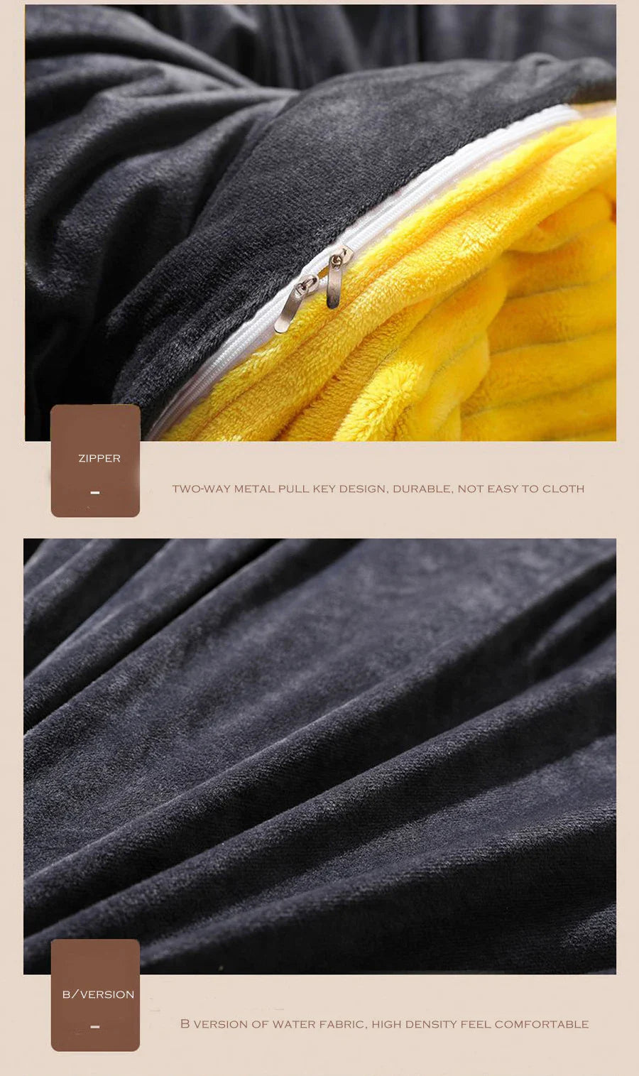 Luxe Fleece – Warme Winter Fleece Dekbedovertrek Van Fluweel