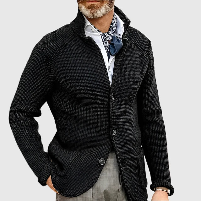 James - Cardigan Gebreid Tijdloos Heren