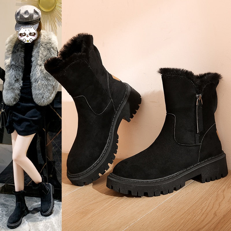 Tanja - Enkelhoge Snowboots Voor Dames