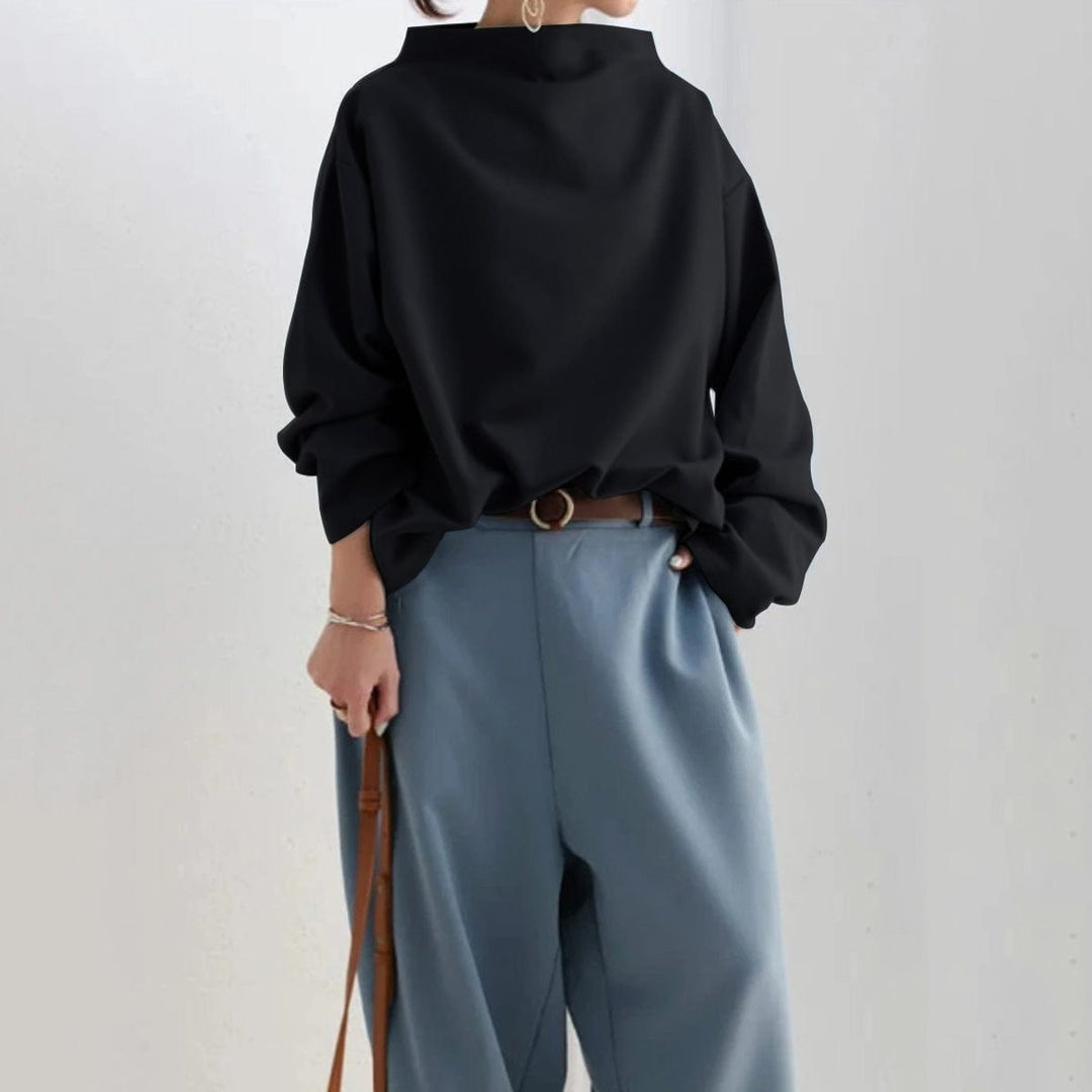 Julie - Elegante Oversized Lange Mouw Trui