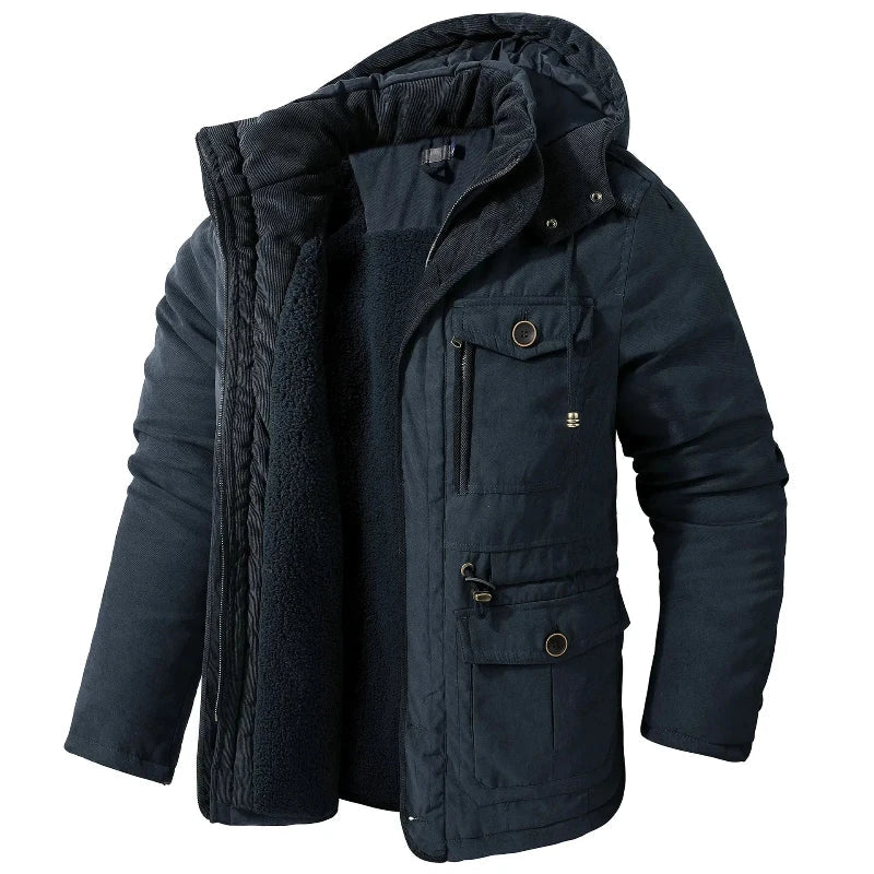 Thomas | Stijlvolle Waterdichte Teddy Gevoerde Parka