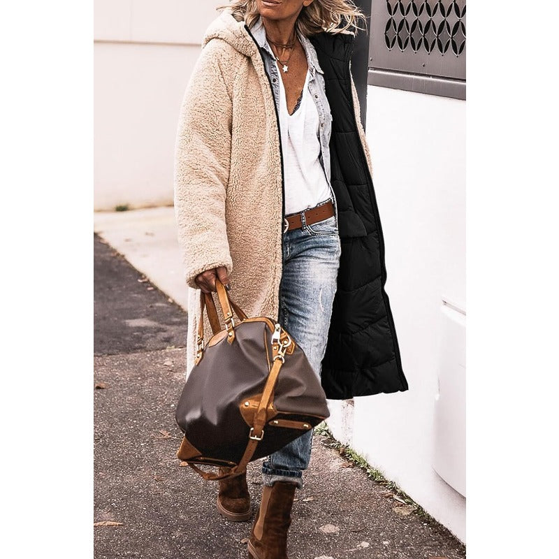 Rachel - Elegante Teddy Gewatteerde Winterjas
