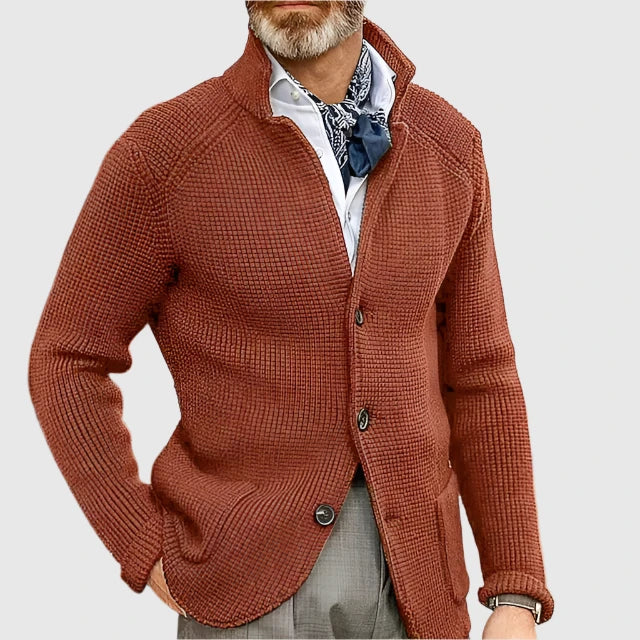 James - Cardigan Gebreid Tijdloos Heren