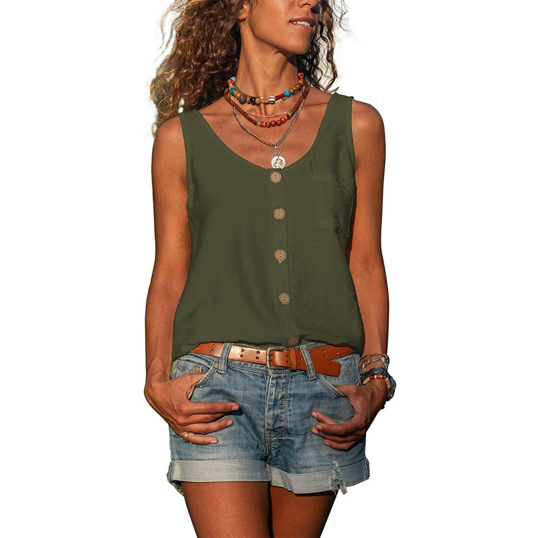 Elegante Dames Tanktop in Ibiza-stijl