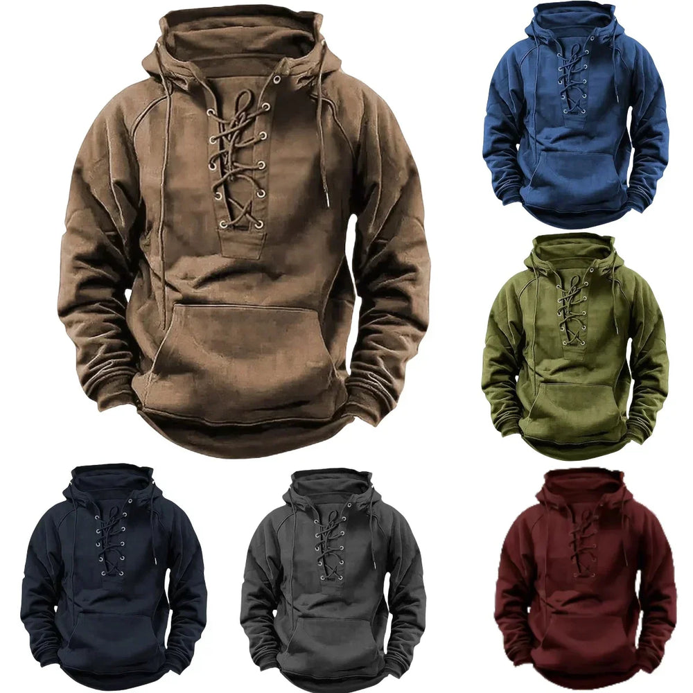 Thomas - Hoodie Capuchon Stevig Heren