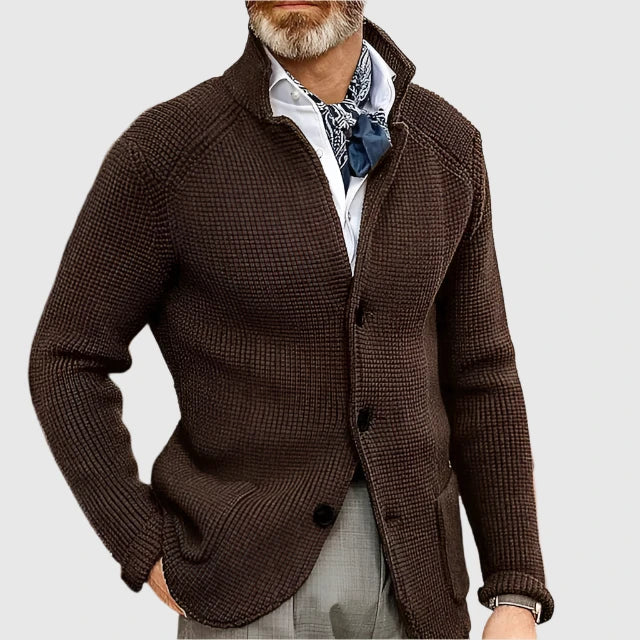 James - Cardigan Gebreid Tijdloos Heren