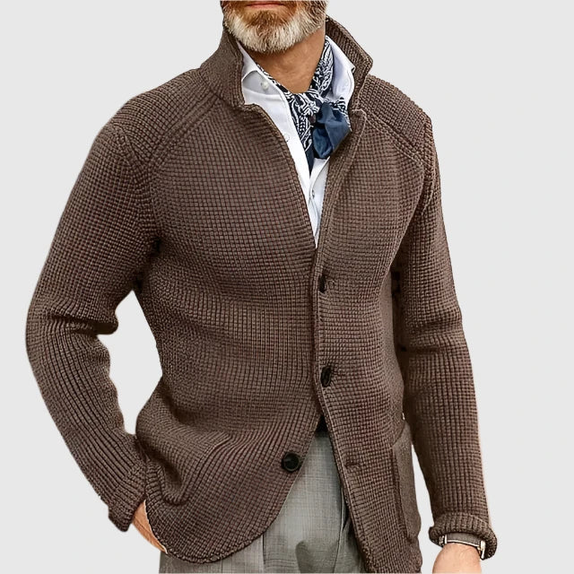 James - Cardigan Gebreid Tijdloos Heren