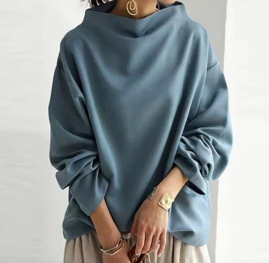 Julie - Elegante Oversized Lange Mouw Trui