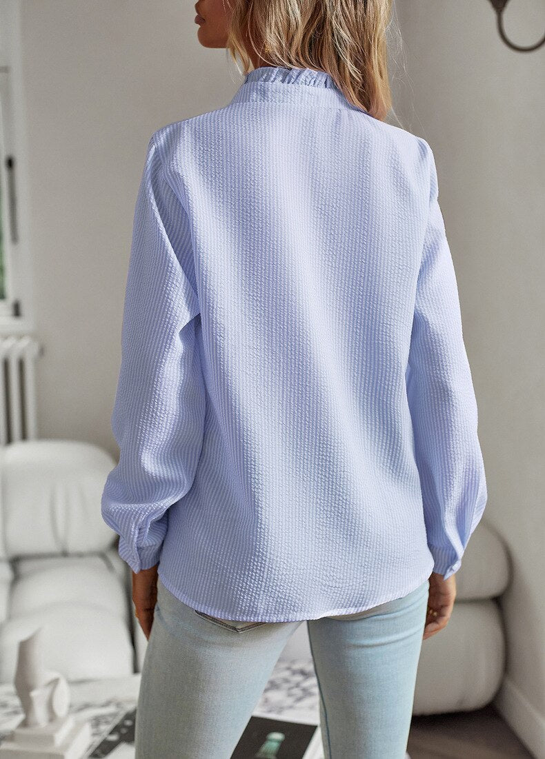 Camille - Elegante Blouse Met Luchtige Stof