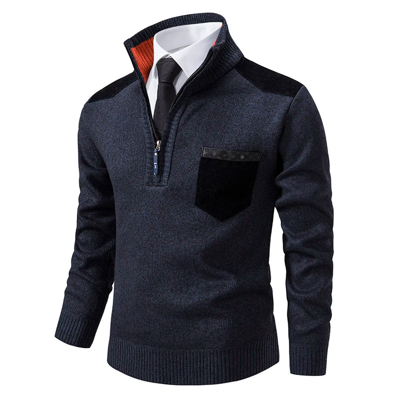 Noah - Trui  Half Zip Heren