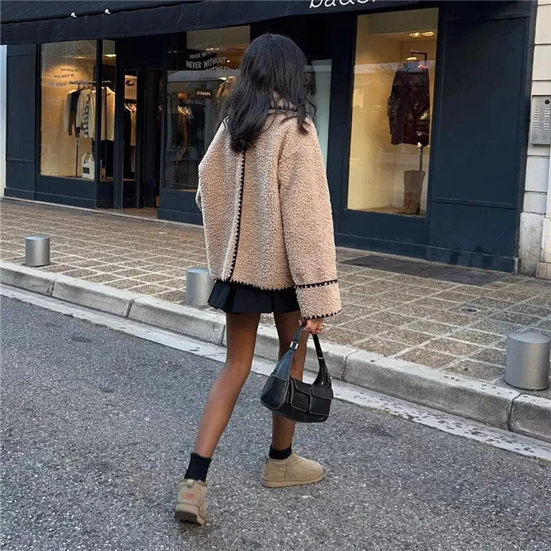Deborah - Elegante Oversized Teddy Winterjas