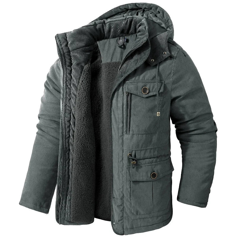 Thomas | Stijlvolle Waterdichte Teddy Gevoerde Parka