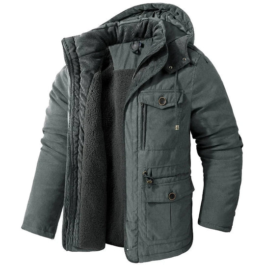 Thomas | Stijlvolle Waterdichte Teddy Gevoerde Parka