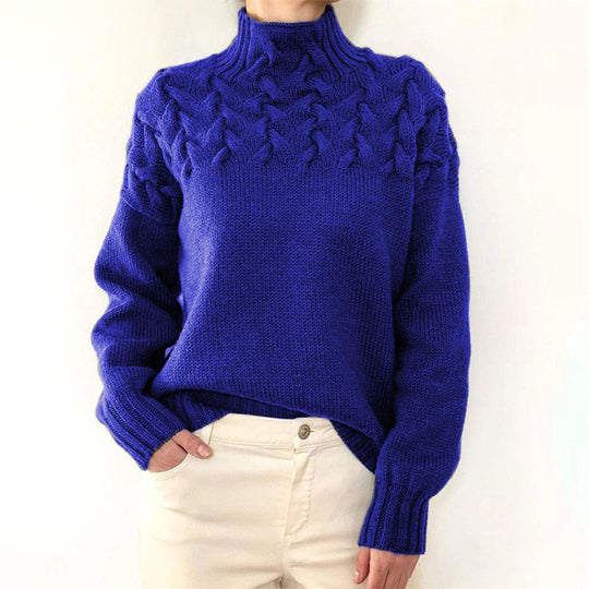 Dames Kasjmier Coltrui Oversized Gebreid