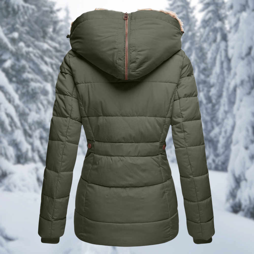Brigitte - Elegante Gewatteerde Winterjas