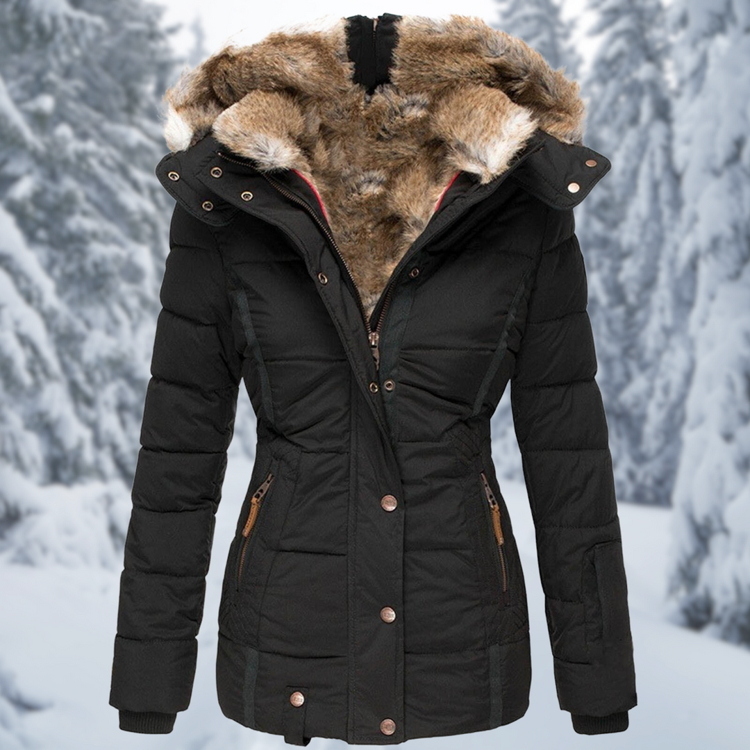 Brigitte - Elegante Gewatteerde Winterjas