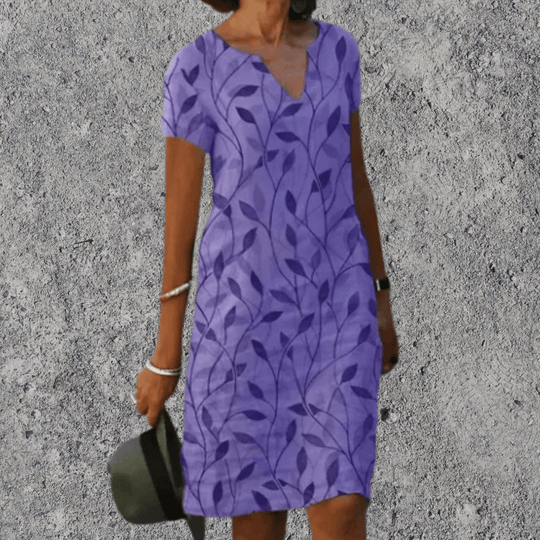 Ingrid - Luchtige Midi Zomerjurk