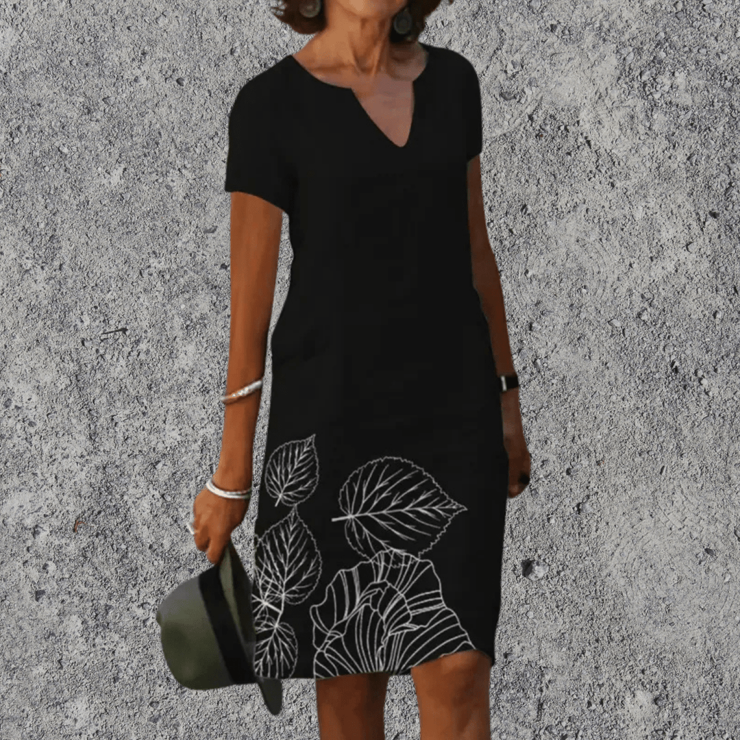 Laura - Stijlvolle zomerjurk met Bloemenprint Dames