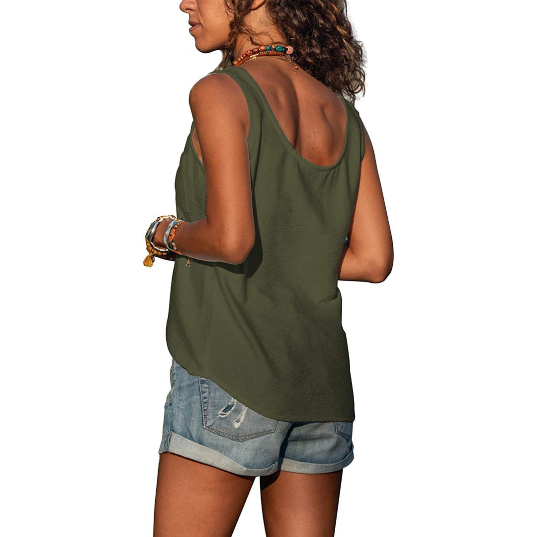 Elegante Dames Tanktop in Ibiza-stijl