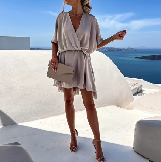 Simona - Zomerse Jurk Met Luchtige Pasvorm En Modieuze Look
