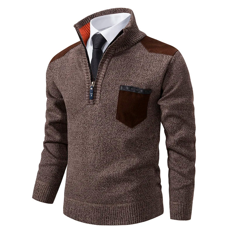 Noah - Trui  Half Zip Heren