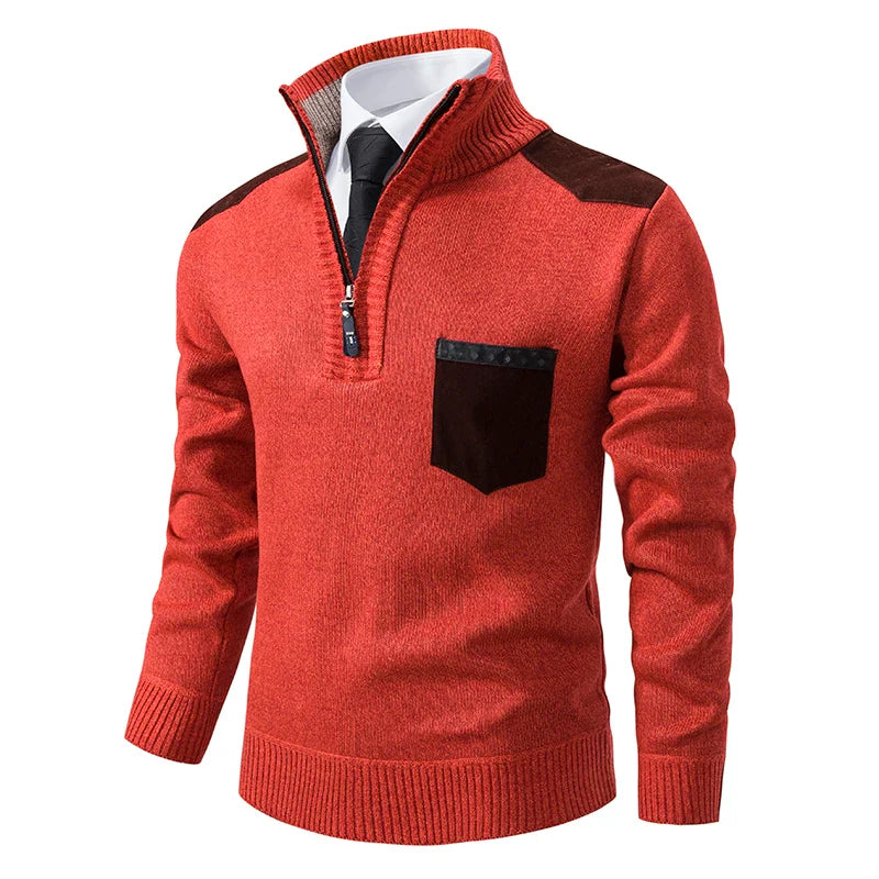 Noah - Trui  Half Zip Heren