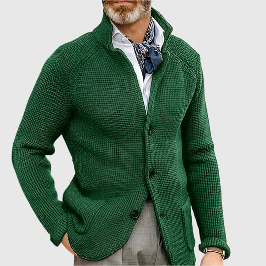 James - Cardigan Gebreid Tijdloos Heren