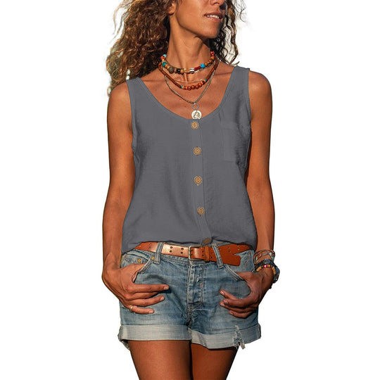 Elegante Dames Tanktop in Ibiza-stijl