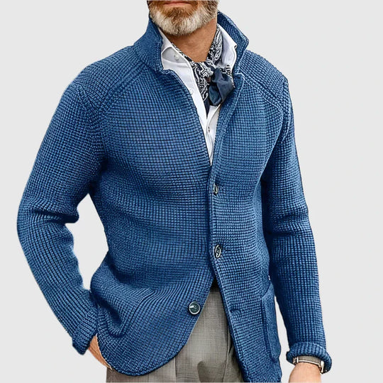 James - Cardigan Gebreid Tijdloos Heren