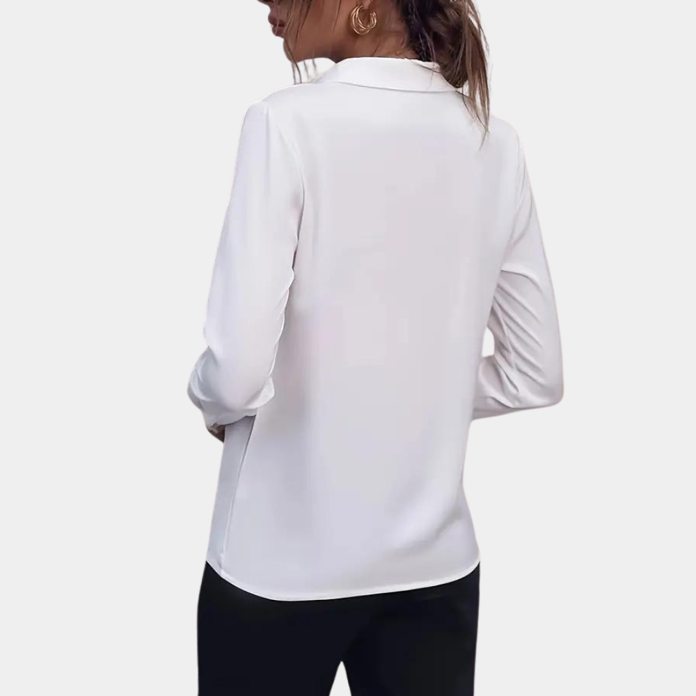 Mila - Klassieke Zakelijke Dames Blouse