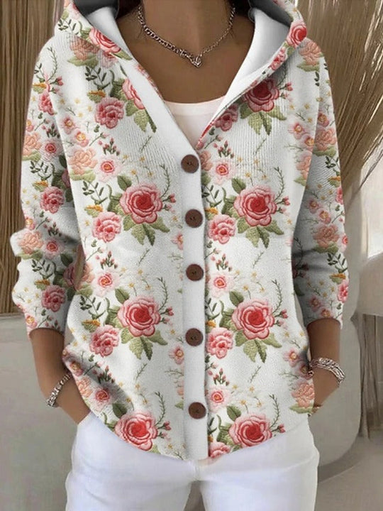 Renate - Stijlvol Vintage Patchwork Vest