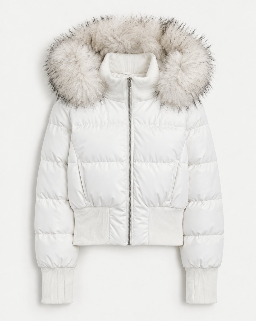 Saskia | Stijlvolle Warme Korte Winterjas