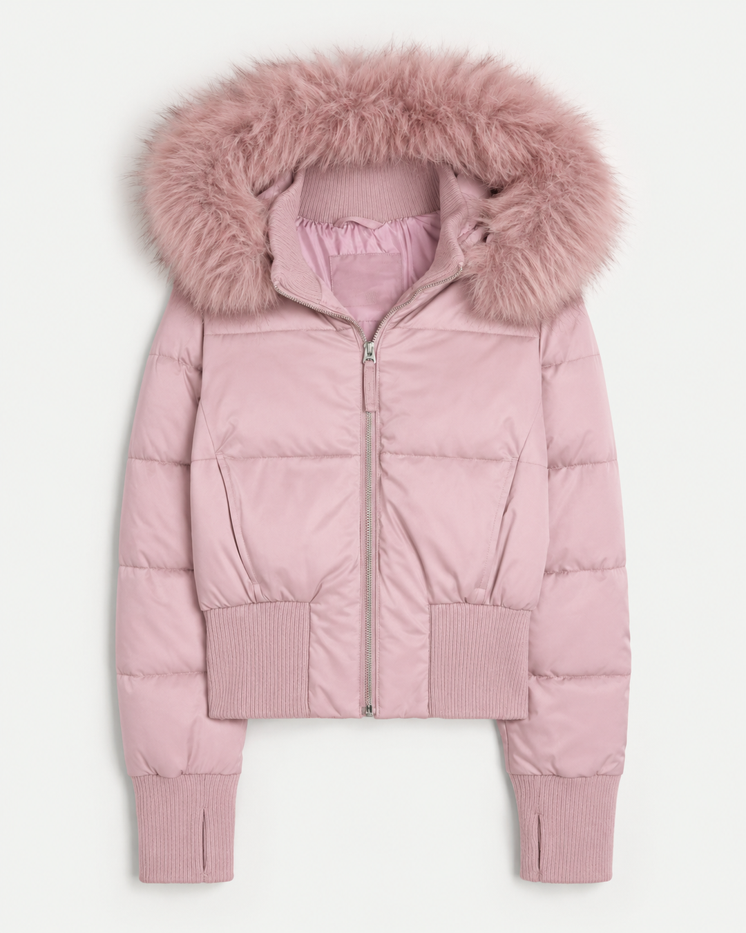 Saskia | Stijlvolle Warme Korte Winterjas