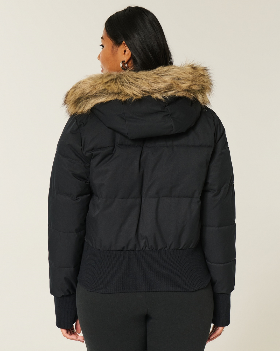 Saskia | Stijlvolle Warme Korte Winterjas
