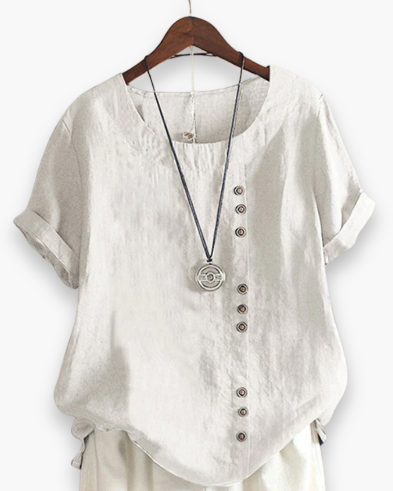 Luchtige Zomer Blouse Voor Dames | Elegant en Comfortabel