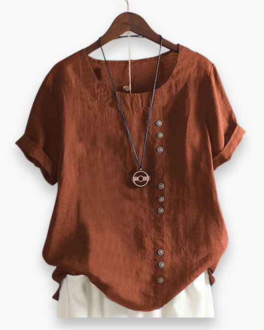 Luchtige Zomer Blouse Voor Dames | Elegant en Comfortabel
