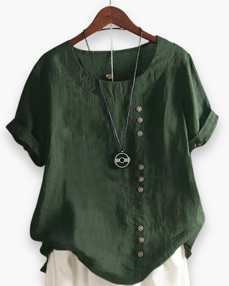 Luchtige Zomer Blouse Voor Dames | Elegant en Comfortabel