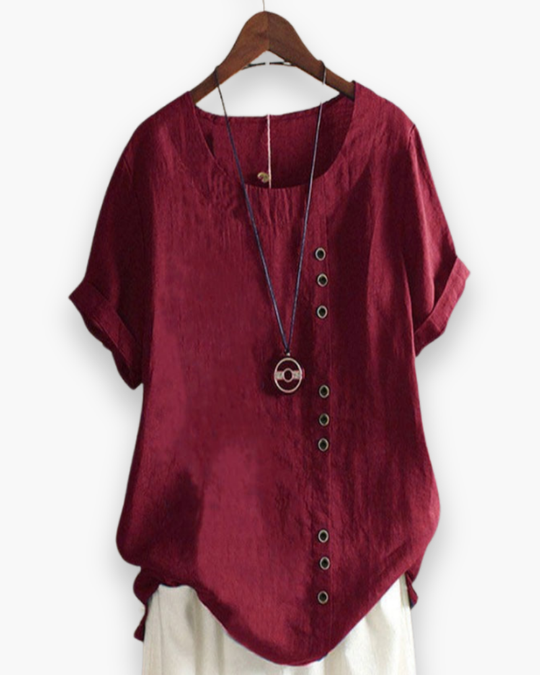 Luchtige Zomer Blouse Voor Dames | Elegant en Comfortabel