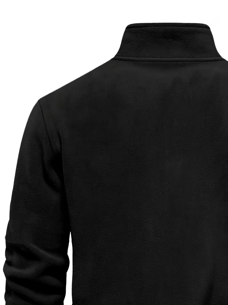 Matteo - Moderne Fleece Rits Trui