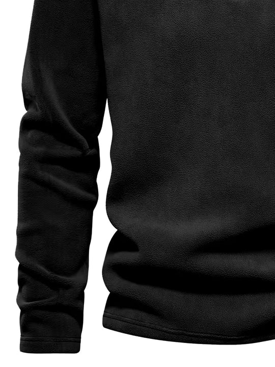 Matteo - Moderne Fleece Rits Trui