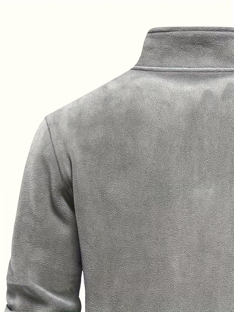 Matteo - Moderne Fleece Rits Trui