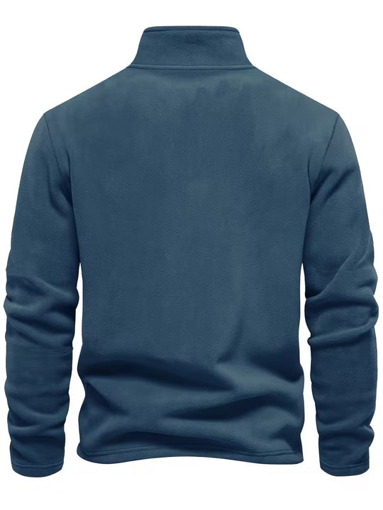 Matteo - Moderne Fleece Rits Trui