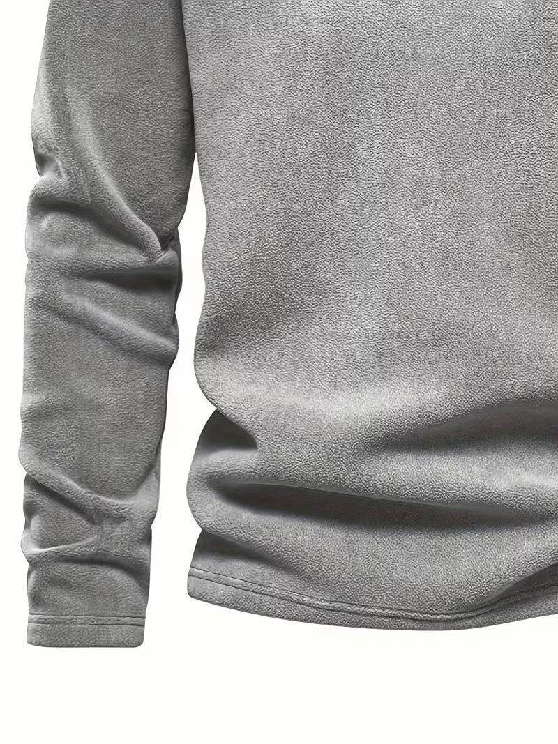 Matteo - Moderne Fleece Rits Trui