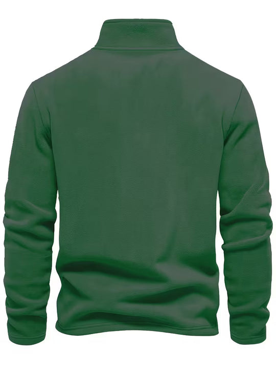 Matteo - Moderne Fleece Rits Trui